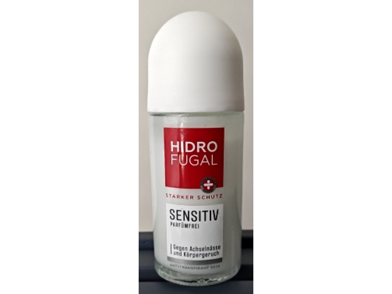Hidrofugal Sensitive Antitranspirant Deo Roll - On, 50 mL