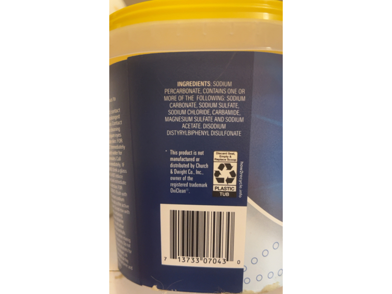 Meijer Oxy Stain Remover & Multi Purpose Cleaner, 65 Loads, 48 oz/1.36 Kg