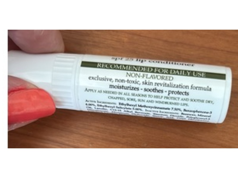 Surgeon's Skin Secret Lip Conditioner, SPF 25, 0.30 oz/8.5 g, Pack Of 4
