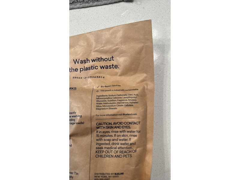 Blue Land Laundry Detergent Tablets, Spring Bloom, 12.1 oz/342 g, 60 Count