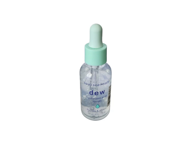 Spa Scentials Dew Serum, Hyaluronic Acid, 1 fl oz/30 mL