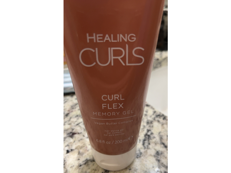 L'anza Healing Curls Hair Styling Gel, 6.8 fl oz/200 mL