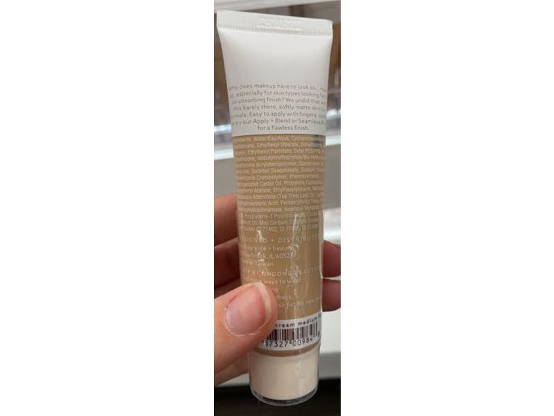 Undone Beauty Matte Unfoundation Matte Tint, Light Coverage, Buttercream Medium Light, 1.13 oz/32 g