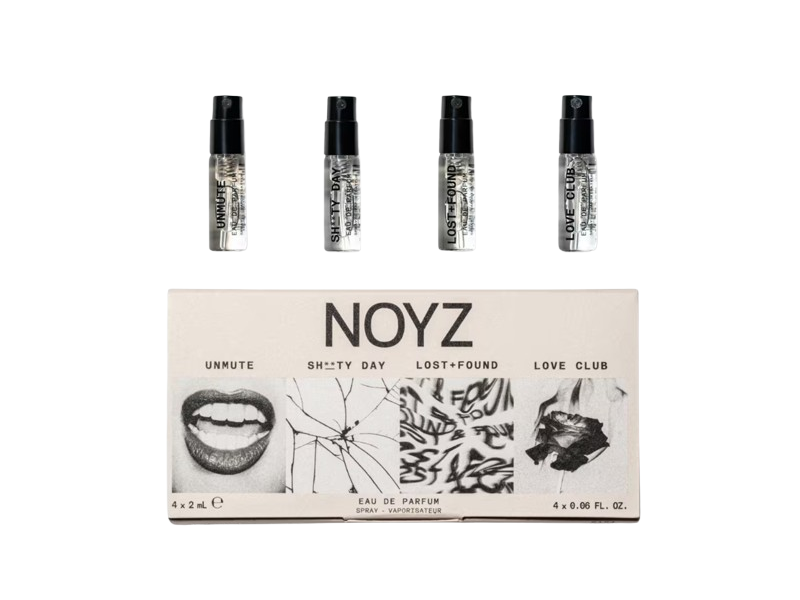 Noyz Discovery Kit Eau De Parfum, 0.06 fl oz/2 mL, 4 Count