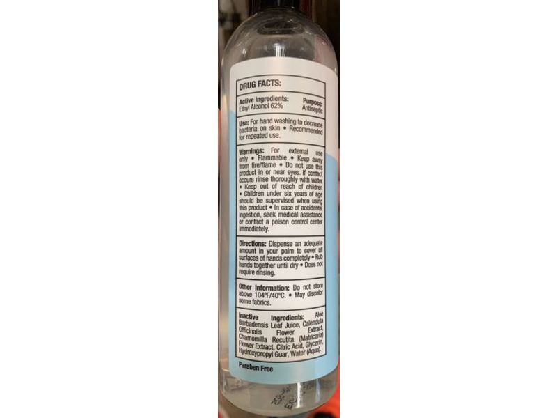 All Good Hand Sanitizer Gel, Unscented, 8 fl oz/237 mL