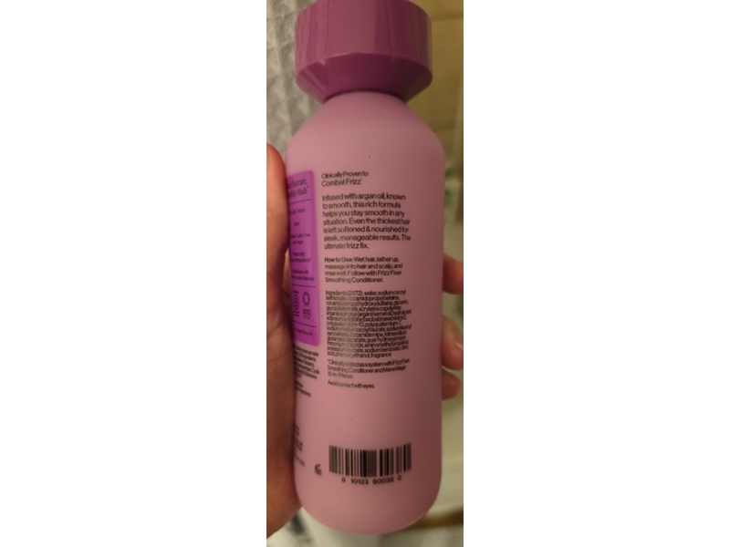 Eva.Nyc Frizz Fixer Smoothing Shampoo, Argan Oil, 10 fl oz/300 mL