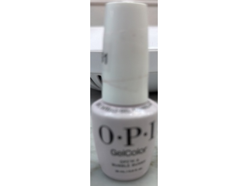 O.P.I Gel Nail Color, Bubble Bunny, 15 mL