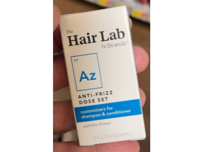 The Hair Lab By Strands Shampoo & Conditioner Set with Rice Protein, 0.2 fl oz/6 mL