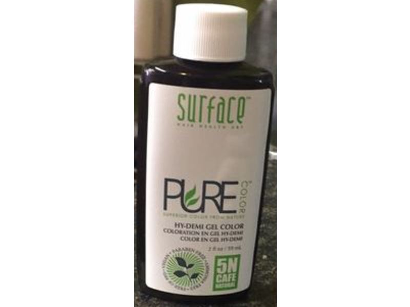 Surface Pure Color Hy-Demi Gel Color, 5N Cafe Natural, 2 fl oz/59 mL