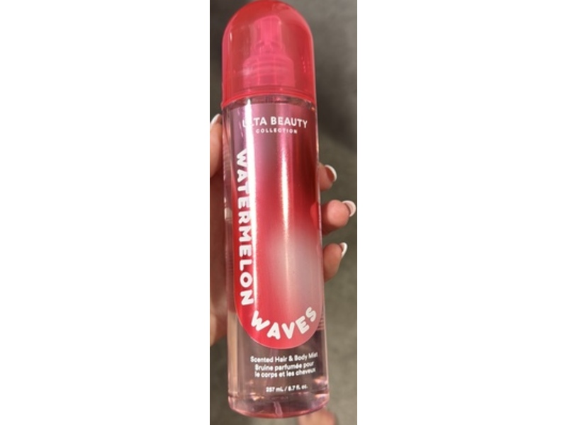 Ulta Beauty Scented Hair & Body Mist, Watermelon Waves, 8.7 fl oz/257 mL