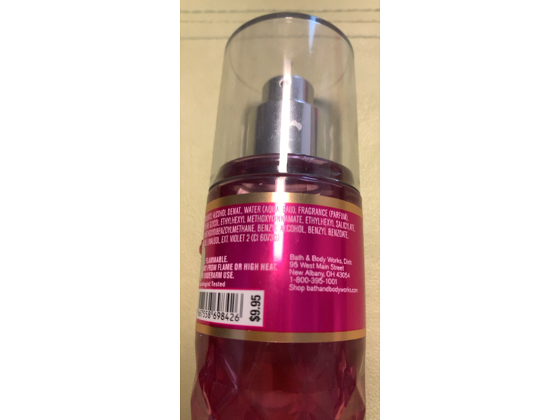Bath & Body Works Fine Fragrance Mist, Twisted Peppermint, 2.5 fl oz/75 mL