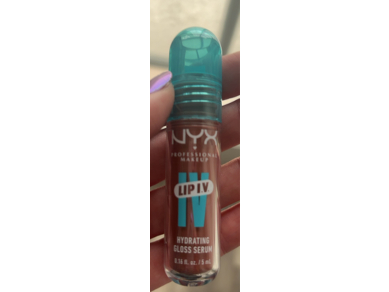 Nyx Professional Makeup Lip IV Hydrating Gloss Serum, 02 Hydra Honey, 0.16 fl oz/5 mL