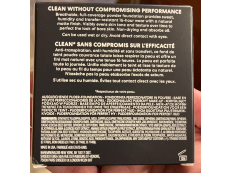 Bareminerals Barepro Skin-Perfecting Powder Foundation, Medium 30 Cool, 0.28 oz/8 g