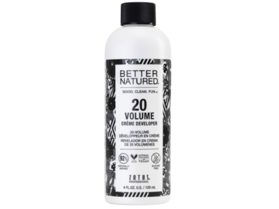 Zotos Professional Better Natured 20 Volume Creme Developer, 4 fl oz/120 mL