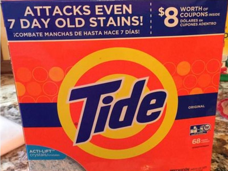 Tide Powder Laundry Detergent, Original, 68 Loads, 95 oz/5.93 lb