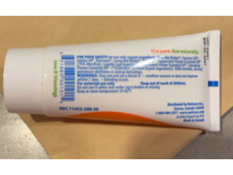 Naticura Alleviate Hemorrhoid Treatment Ointment, 1.7 oz/48.2 g