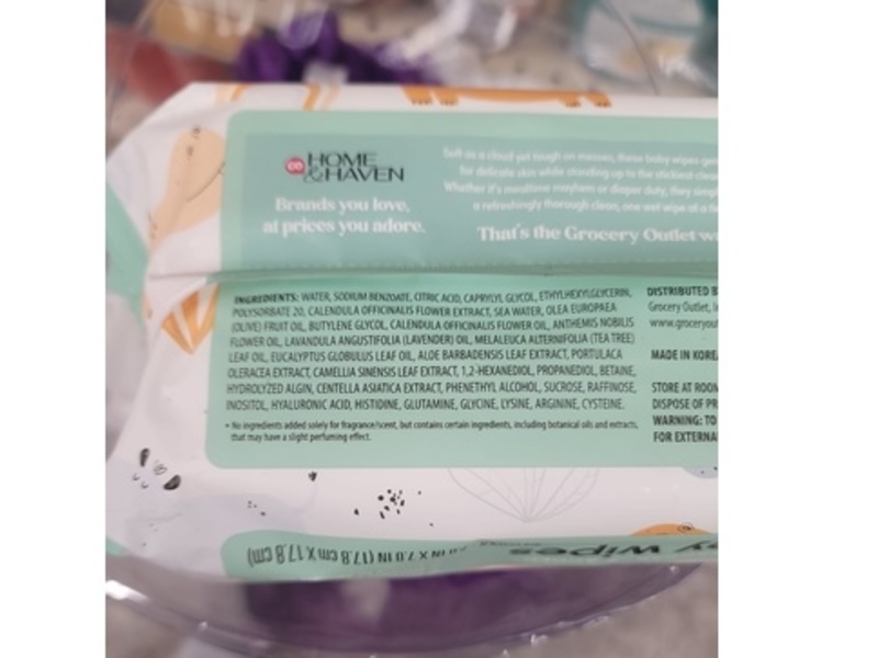 Go Home & Heaven Baby Wipes, 64 Count