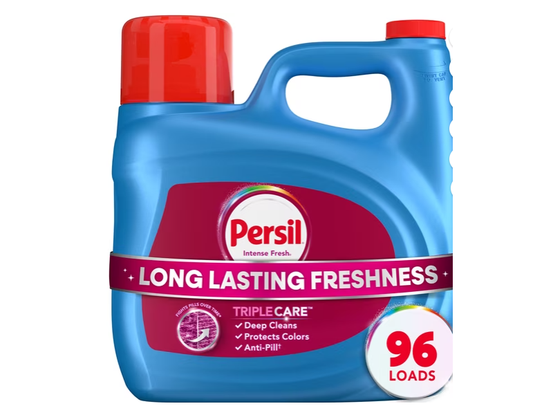Persil Triple Care Detergent, Intense Fresh, 96 Loads, 126 fl oz/3.72 L