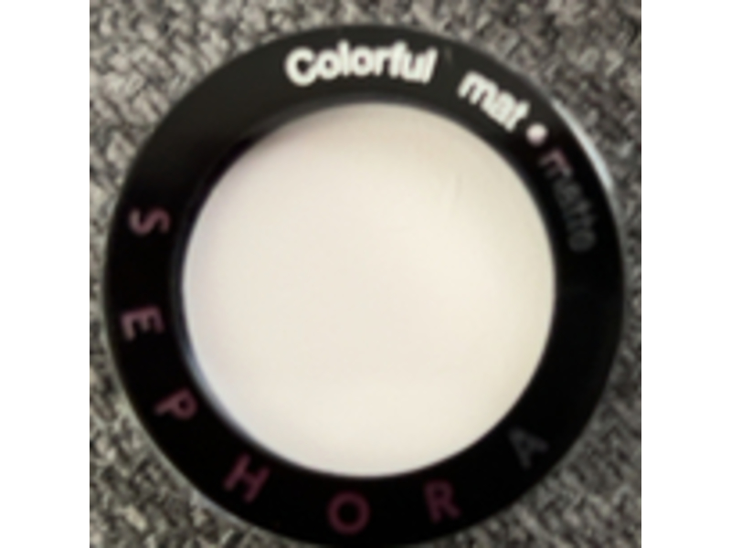Sephora Colorful Matte Eyeshadow Single, Let It Snow, 0.042 oz/1,2 g