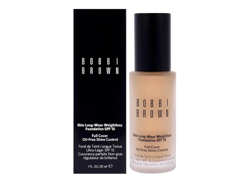 Bobbi Brown SkinLong-Wear Weightless Foundation, SPF 15, Natural, 1 fl oz/30 mL
