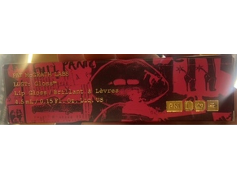 Pat McGrath Labs Lust Lip Gloss, Blitz Gold, 0.15 fl oz/4.5 mL