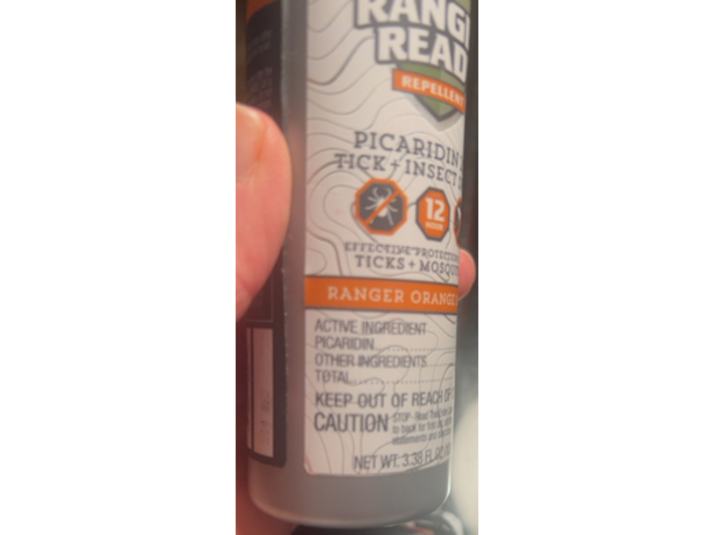 Ranger Ready Insect Repellent, Ranger Orange Scent, 3.38 fl oz/100 mL