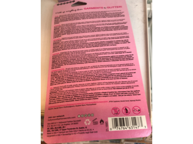 Hollywood Fashion Secrets Roll On Liquid Fashion Tape, 1 fl oz/30 mL