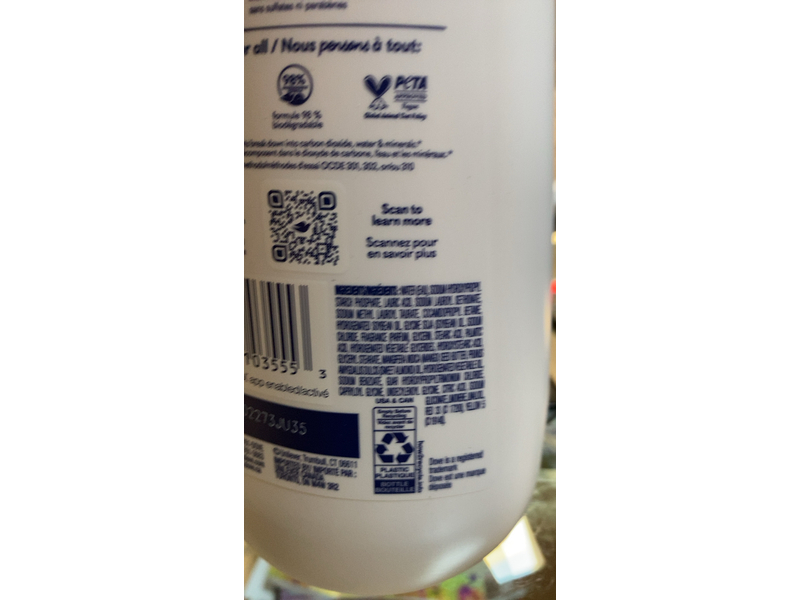 Dove Glowing Body Wash, Mango & Almond Butter, 23 fl oz/680 mL