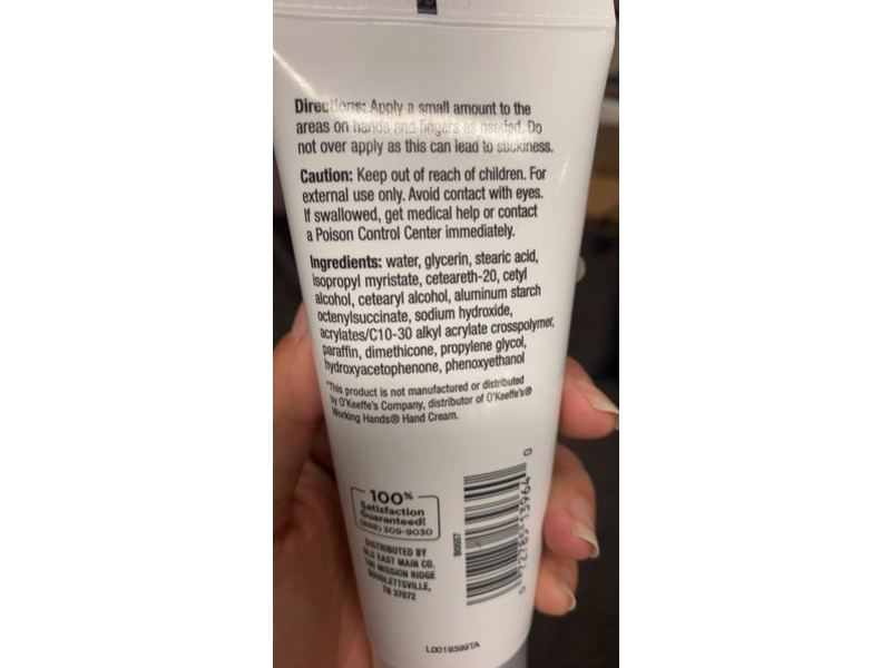 Studio Selection Laboring Hands Hand Cream, Fragrance Free, 3 oz/85 g