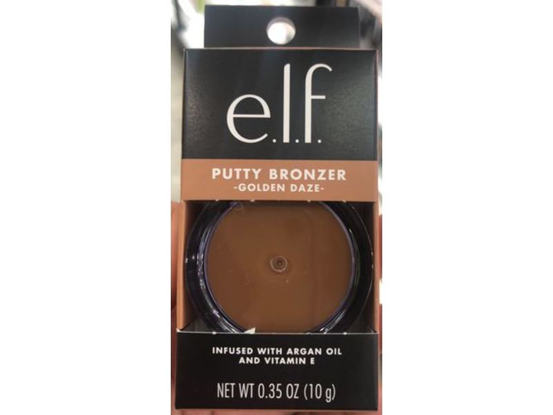 e.l.f. Putyy Bronzer, Golden Daze, Argan Oil & Vitamin E, 0.35 oz/10 g