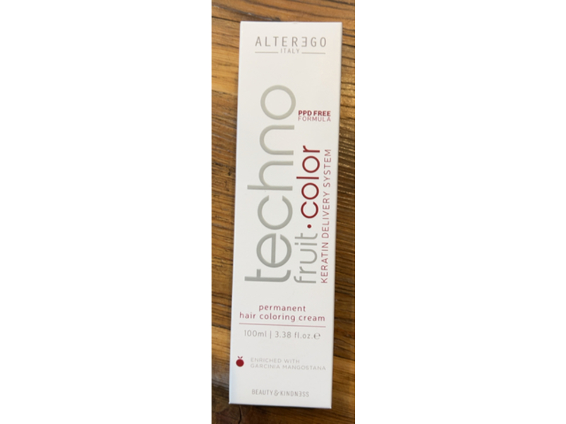 Alter Ego Techno Fruit Permanent Hair Coloring Cream, 3.0 Chestnut, 3.38 fl oz/100 mL