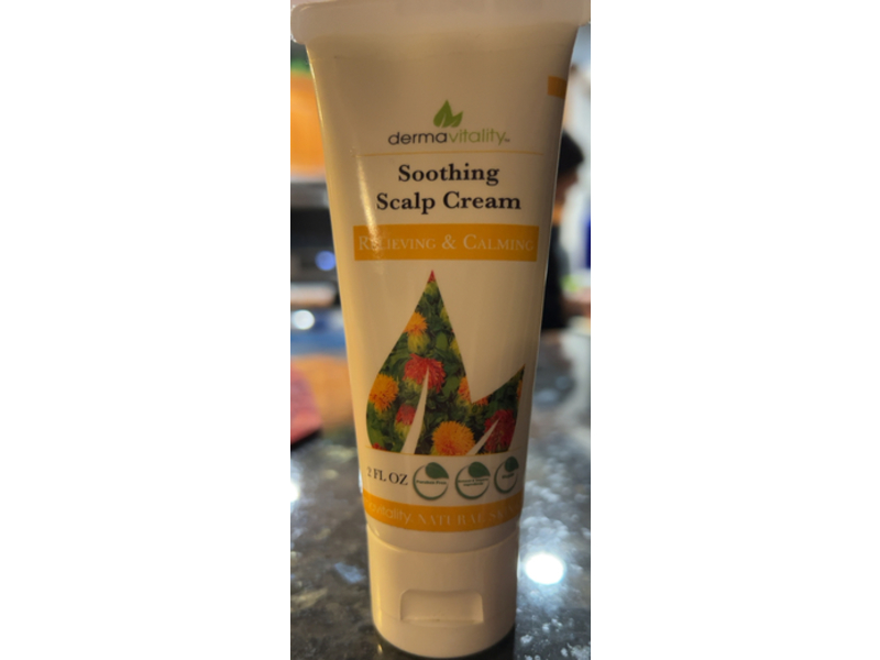 Dermavitality Soothing Scalp Cream, Reliving & Calming, 2 fl oz