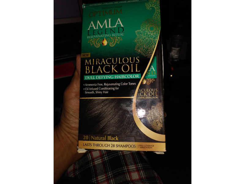 SoftSheen Carson Optimum Amla Legend, Natural Black