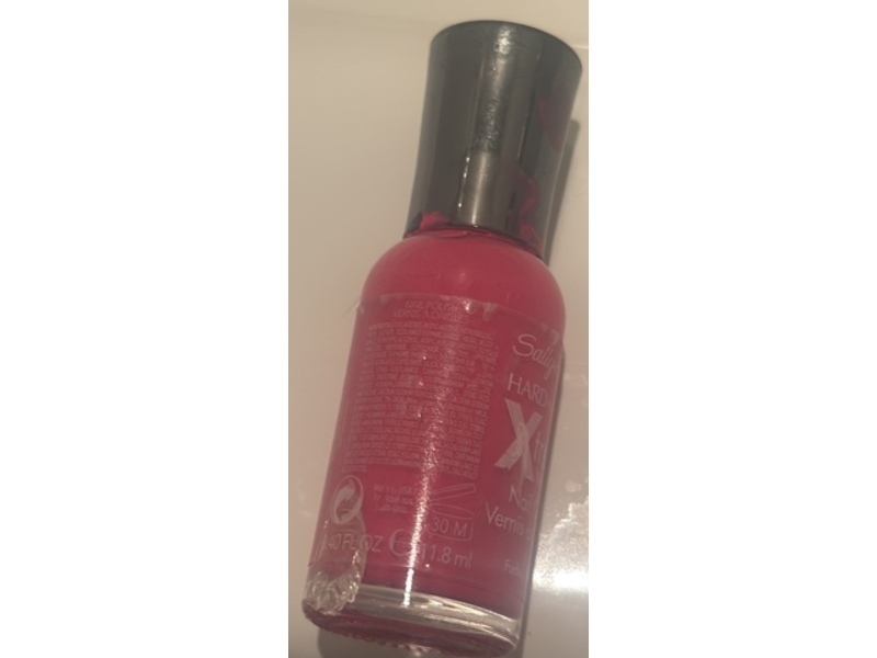 Sally Hansen Hard As Nails Xtreme Wear Nail Color, Fuchsia Power, 0.4 fl oz/11.8 mL