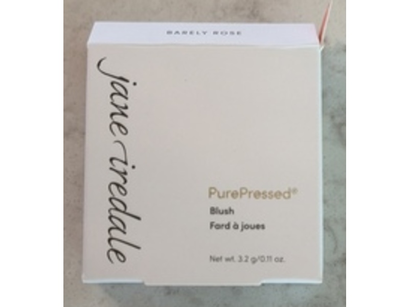 Jane Iredale PurePressed Blush, Barely Rose, 0.11 oz/3.2 g