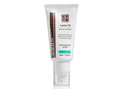 Noon Lacto-10 Intensive Rejuvenating & Hydrating Treatment, Lactic Acid 10%, 1.76 oz/50 g