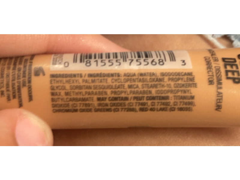 L.A. Colors Cover & Correct Concealer, Deep, 0.42 oz/12 g