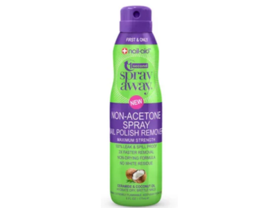 Nail Aid Spray Away Nail Polish Remover, Non Acetone Spray, 8 fl oz/177 mL