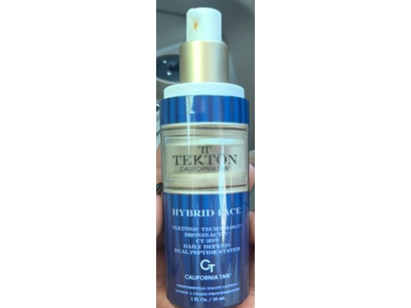 California Tan Hybrid Face Daily Defend+ Dual Peptide System, 1 fl oz/30 mL