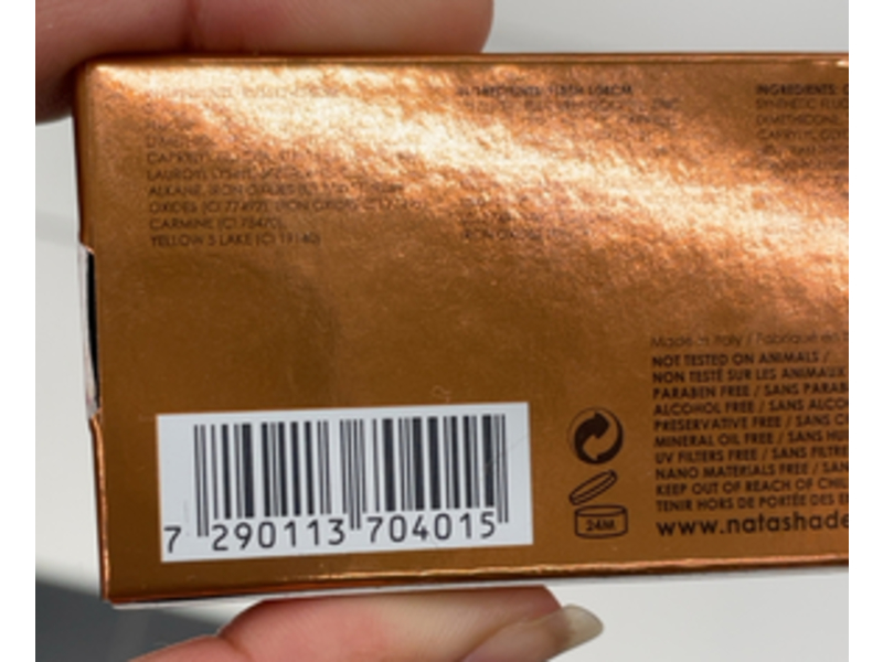 Natasha Denona Mini Bronze Eyeshadow Palette, 0.028 oz/0.8 g