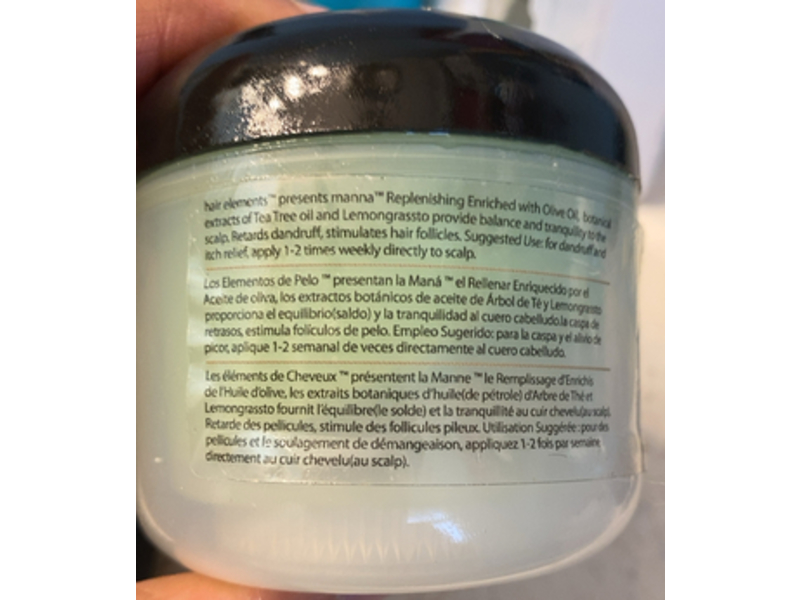 Hair Elements Scalp Therapy Manna Replenishing Balm, 4 fl oz/118 mL