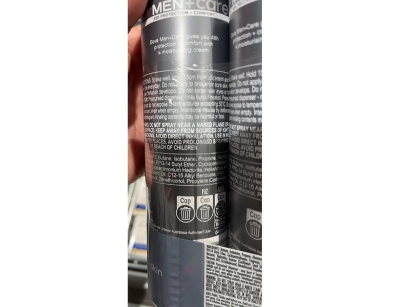 Dove Men+Care Classic Antiperspirants Deodorant, 145 g