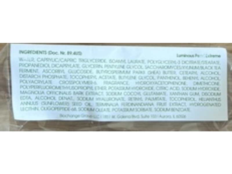 MBR Lumious Pearl Extreme Cream, 50 mL