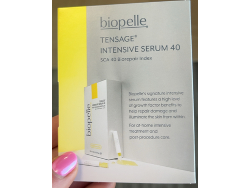 Biopelle Tensage Intensive Serum, SCA 40 Biorepair Index, 0.03 fl oz/10 mL