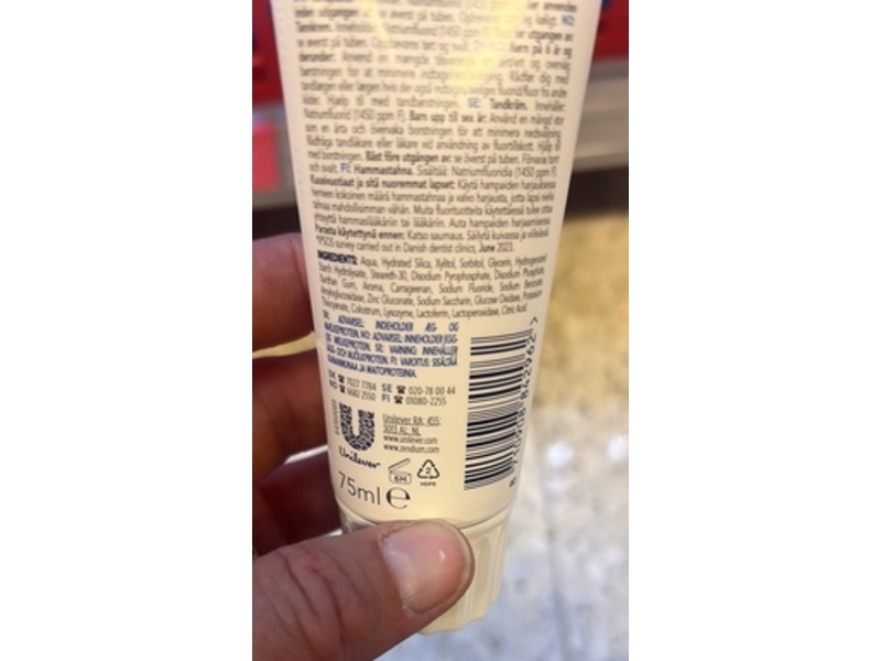 Zendium Toothpaste, Fresh+White, 75 mL