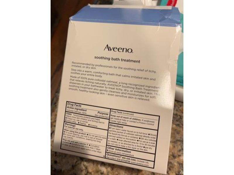 Aveeno Naturals Soothing Bath Treatment, 1.5 oz/42 g