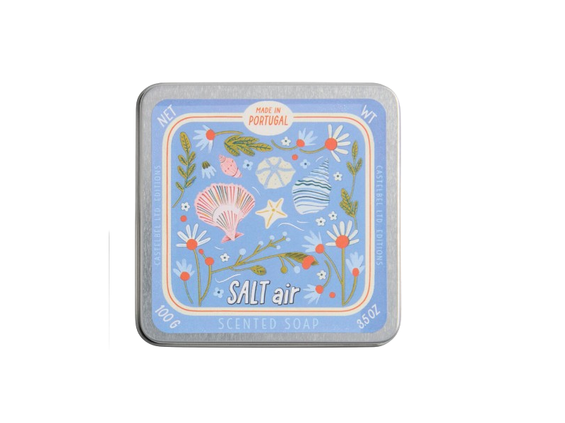 Castelbel Salt Air Scented Soap, 3.5 oz/100 g