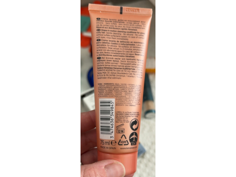 Kerastase Discipline Cleansing Curl Conditioner, 2.5 fl oz/75 mL