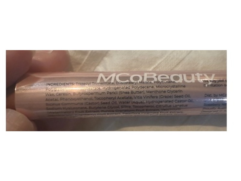 MCoBeauty Lip Plump 4-In-1 Hydrating Lacquer, Lucy, 0.07 oz