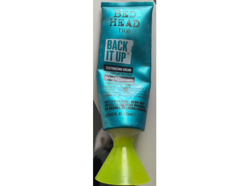 Bed Head Back It Up Texturizing Cream Shape & Texture, 4.23 fl oz/125 mL, Pack Of 2